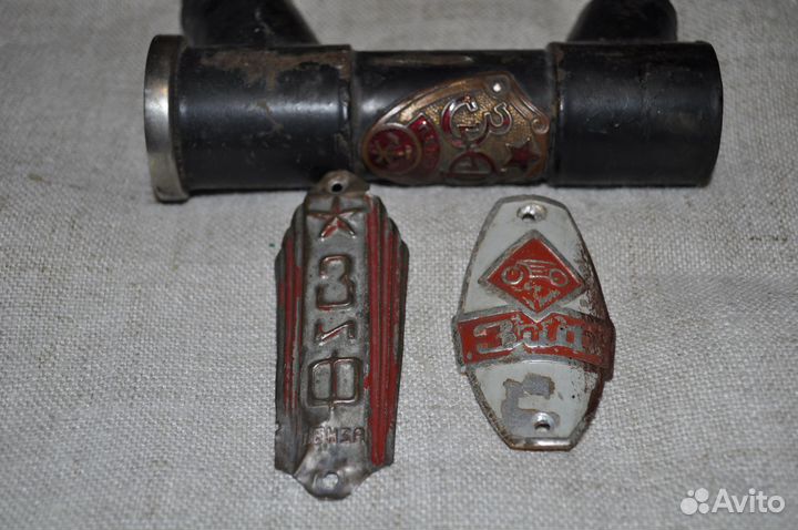 Шильдики от велосипеда Зиф