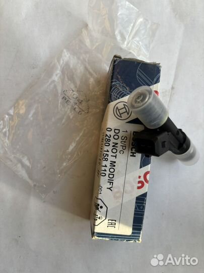 Форсунка топливная ваз bosch 0280158110