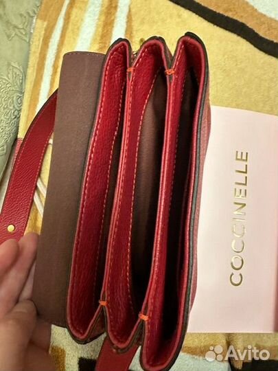 Сумка женская кожаная оригинал Coccinelle