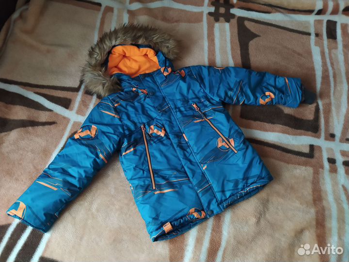 Зимний костюм для мальчика 128