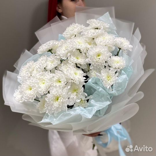 Букет из 7 хризантем с доставкой