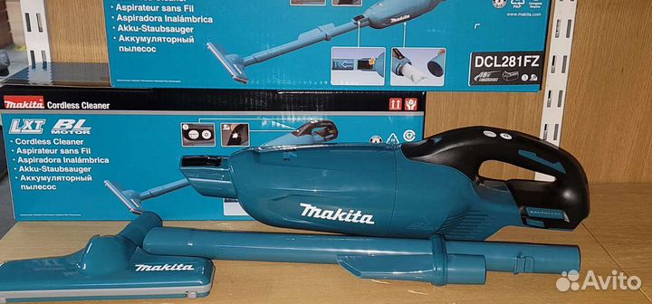 Аккумуляторный пылесос Makita dcl281fz