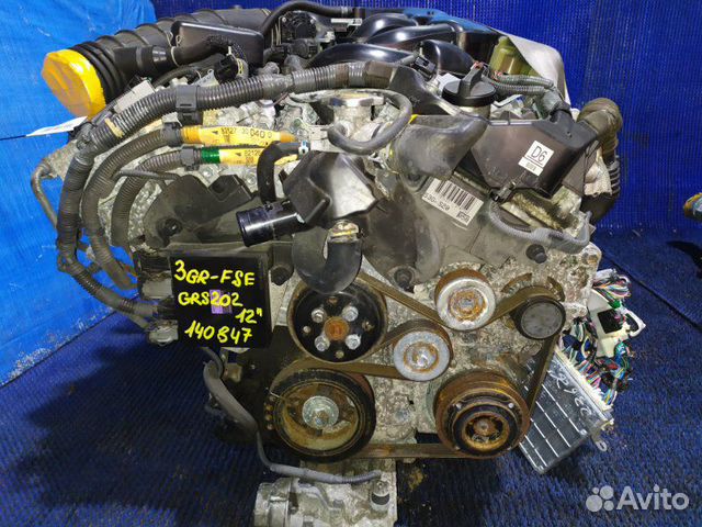 Двигатель Toyota Crown GRS202 3GR-FSE 2012
