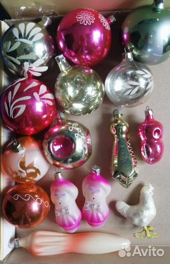 Елочные игрушки. СССР