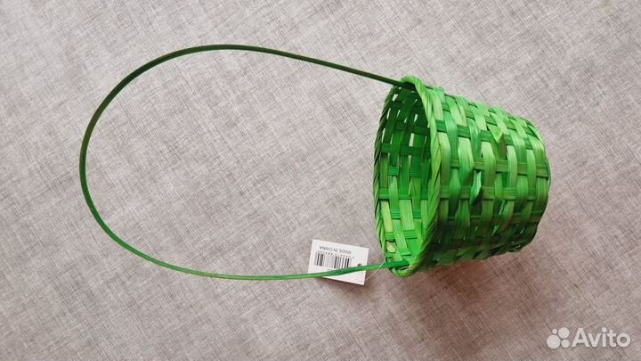 Корзина плетеная для пасхального декора, подарков