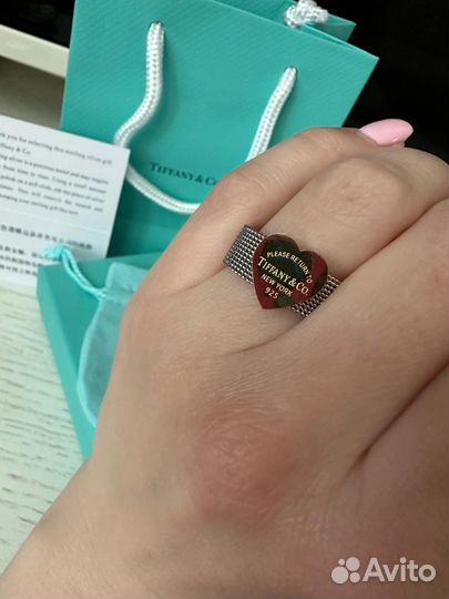 Кольцо Tiffany