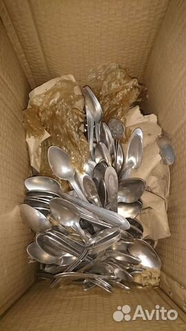 Ложки, вилки алюминиевые, новые