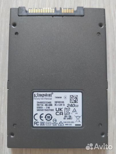 Жесткий диск ssd 256