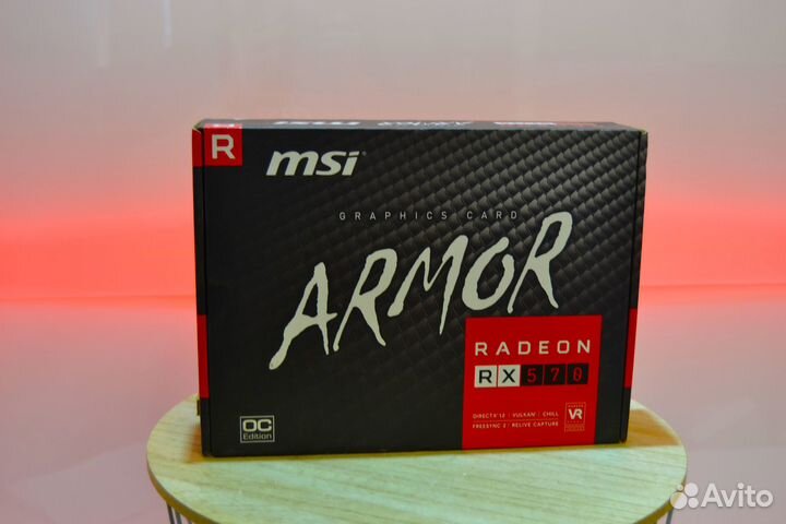 MSI Radeon RX 570 armor 8GB OC
