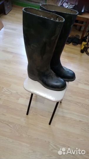 Резиновые сапоги литые