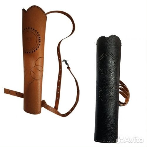 Колчан для стрел кожаный Main Hanter (коричневый