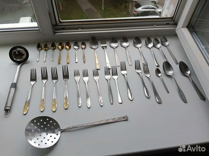 Вилки ложки СССР