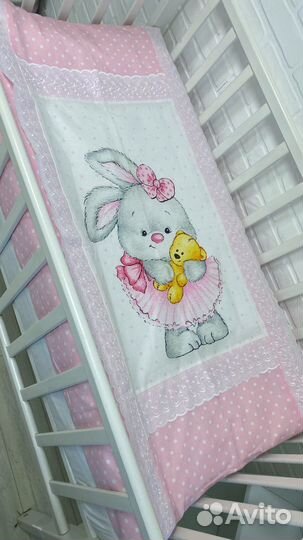 Комплект в кроватку для новорождённых