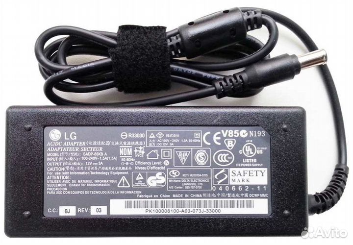 Блок питания для монитора LG 12V (ADS-24NP-12-1)
