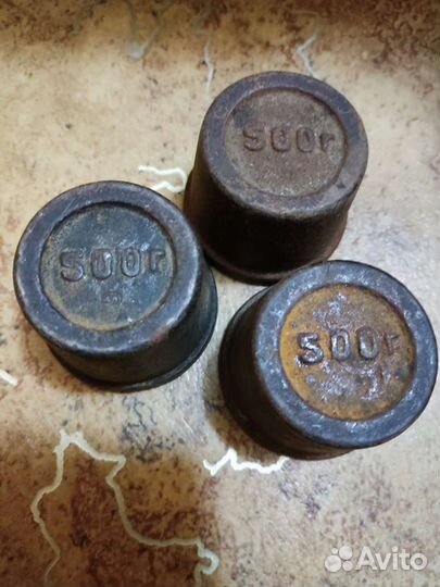 Гирьки для весов СССР не частая