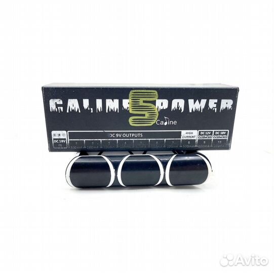 Педалборд с блоком питания гитарных педалей