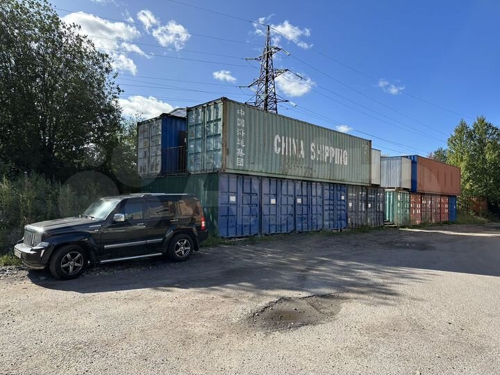 Морской контейнер 20 футов под склад, 14 м²