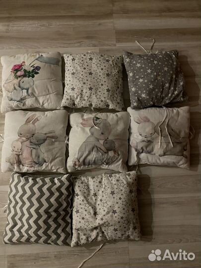 Бортики в кроватку