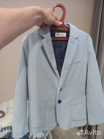 Пиджак для мальчика 122