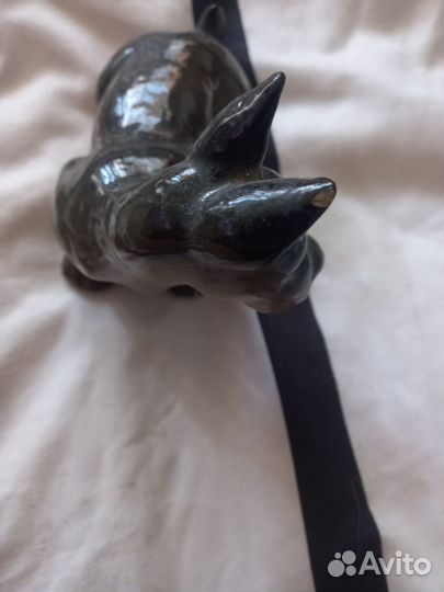 Статуэтка скотч-терьер собака фарфор