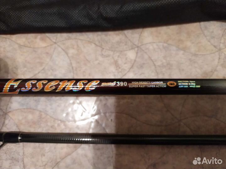 Катушка и матчевое удилище