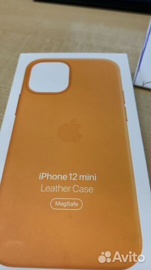 iPhone 12 mini Leather MagSafe новый
