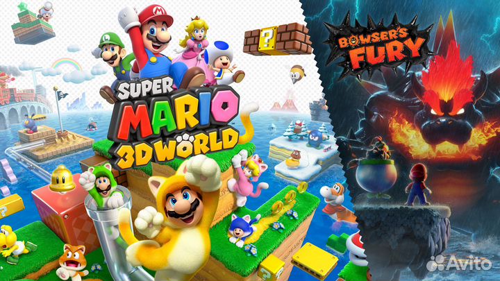 Super Mario 3D World + Bowser's Fury Switch