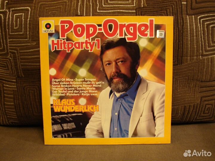 Klaus Wunderlich–Pop-Orgel-Hitparty 1-Germany 1981