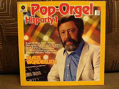 Klaus Wunderlich–Pop-Orgel-Hitparty 1-Germany 1981