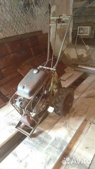 Мотоблок с телегой