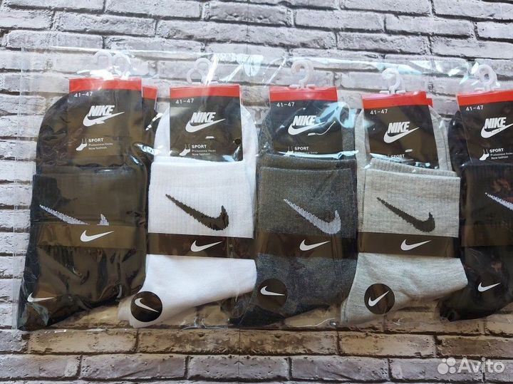 Носки Nike Adidas Reebok Puma