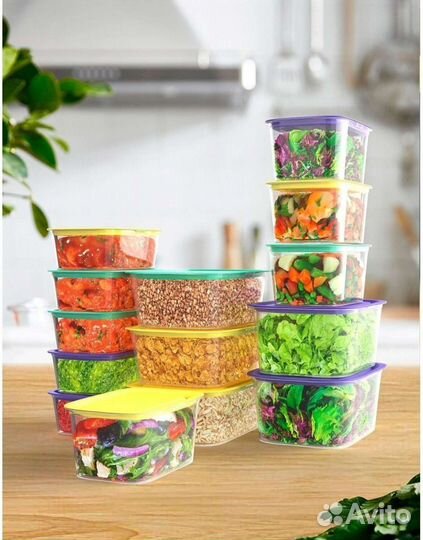 Набор контейнеров 14 шт
