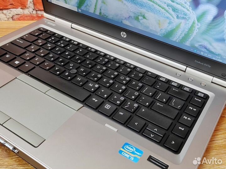 HP EliteBook Ноутбук для учебы работы SSD 8gb i5