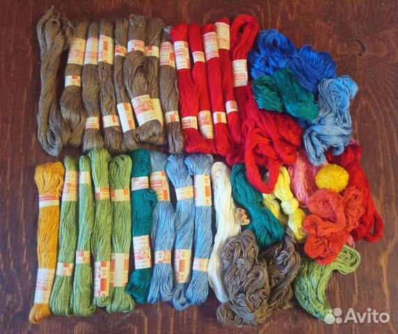 Нитки мулине СССР