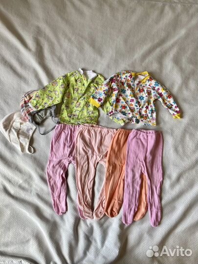 Детские вещи пакетом 74 80 для девочки
