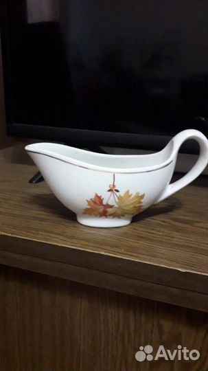 Соусник фарфор СССР Дулево
