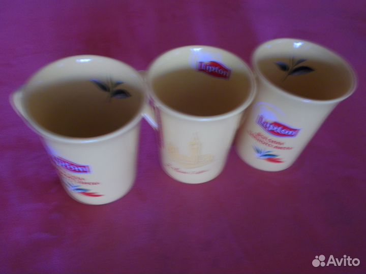 Кружка Липтон 3 шт