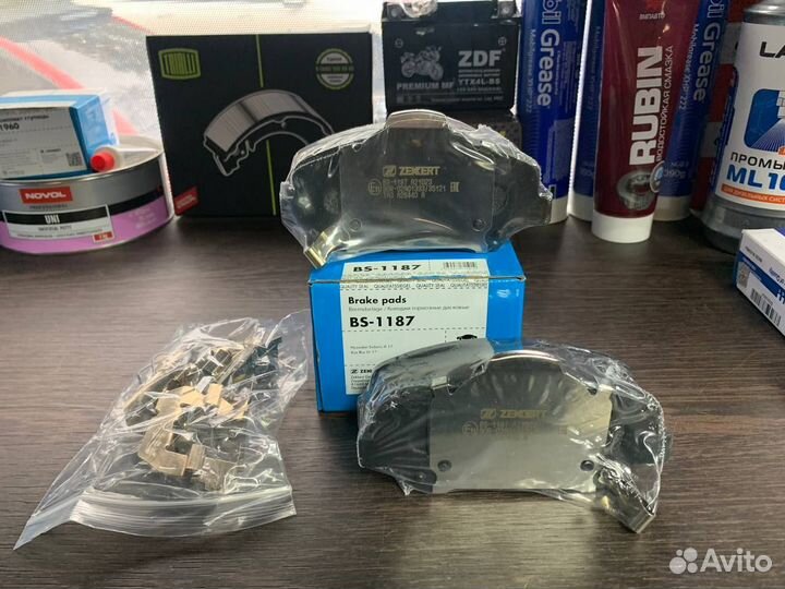 Колодки тормозные передние Solaris II 17/ RIO IV