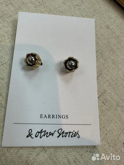 Украшение, серьги бренд other stories (COS)