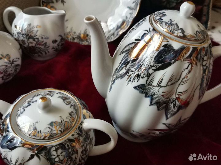 Сервиз кофейный (23пр.) отражение лфз СССР