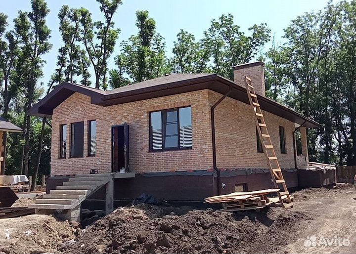 Дом из кирпича 102,72м2