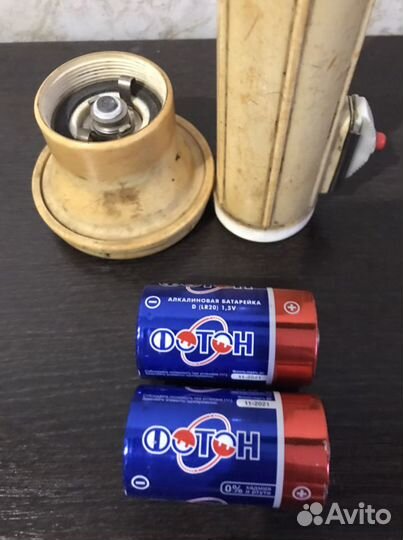 Фонарь водонепроницаемый специальный из СССР