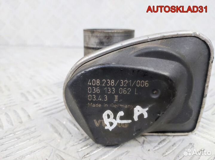 Заслонка дроссельная VW Golf 5 1,4 BCA 036133062L