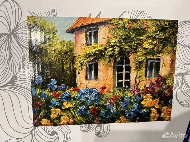 Картина по номерам новая