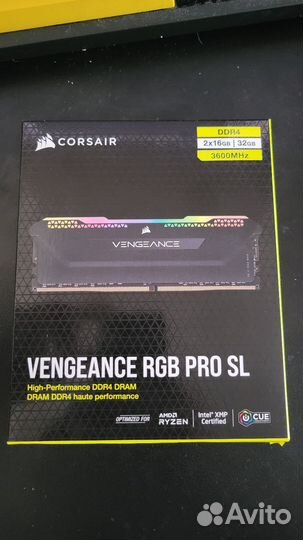Озу DDR4 Corsair Vengeance RGB PRO SL
