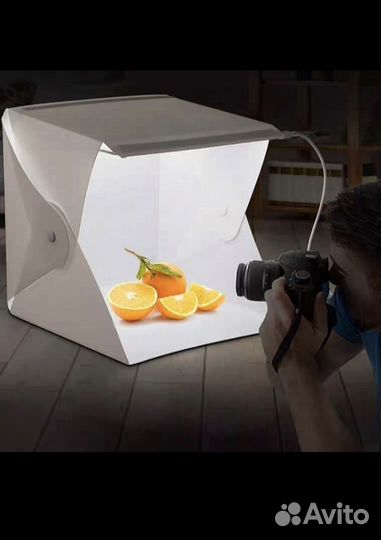 Фотокуб для предметной съемки 20 см