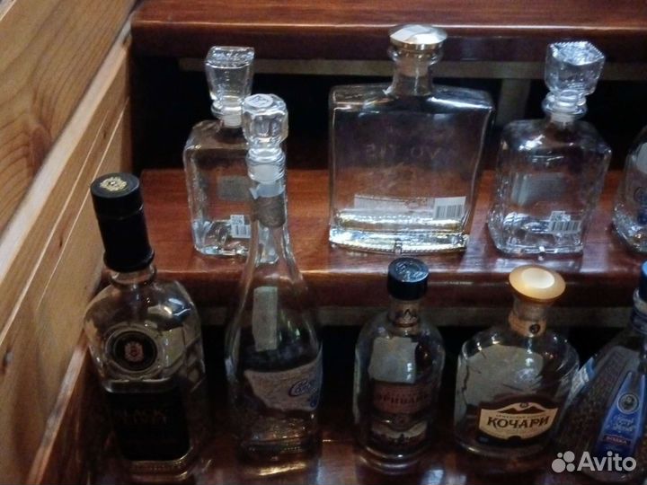 Бутылка стеклянная