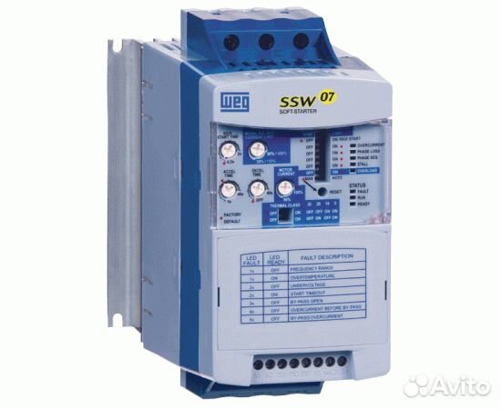 Устройство плавного пуска exssw07 0045, 230/380V 4