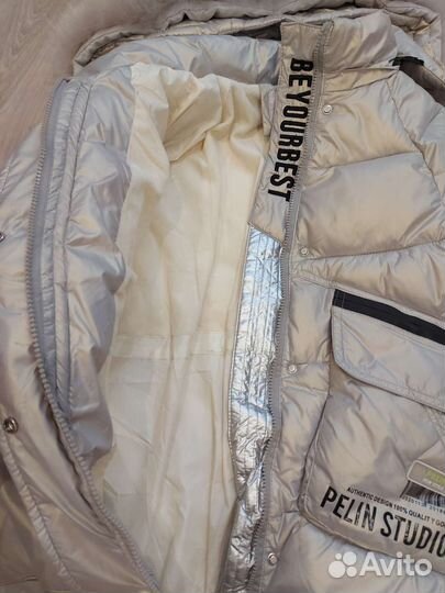 Куртка для девочки зимняя 146