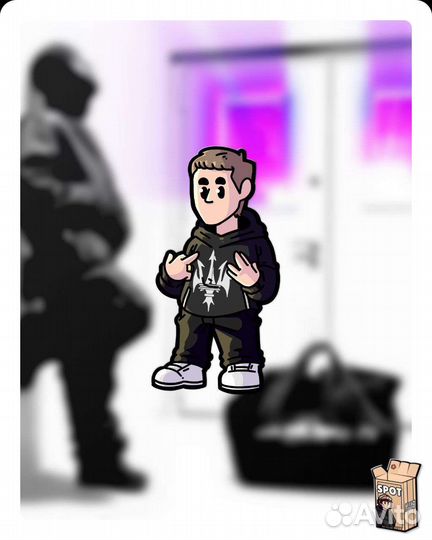 Карта spot cartoon toxis jazz DO IT